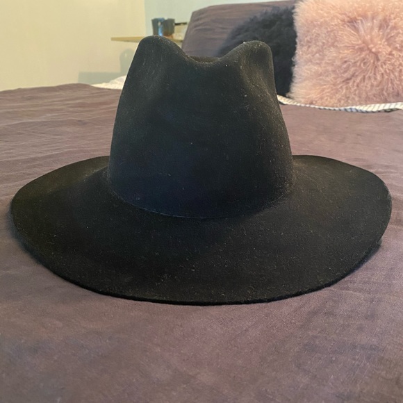 Resistol Black Felt Hat - Picture 1 of 5